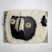 ZOBOO the LEMUR animal original beaded ACEO mini art painting