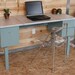 Vintage Aluminum Folding Desk