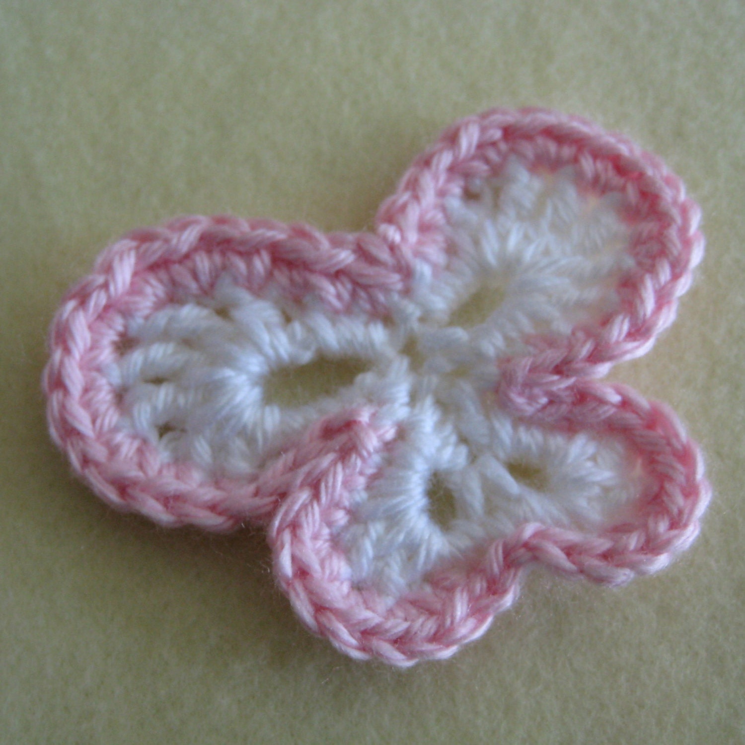 Crochet Pattern -- Tiny Butterfly