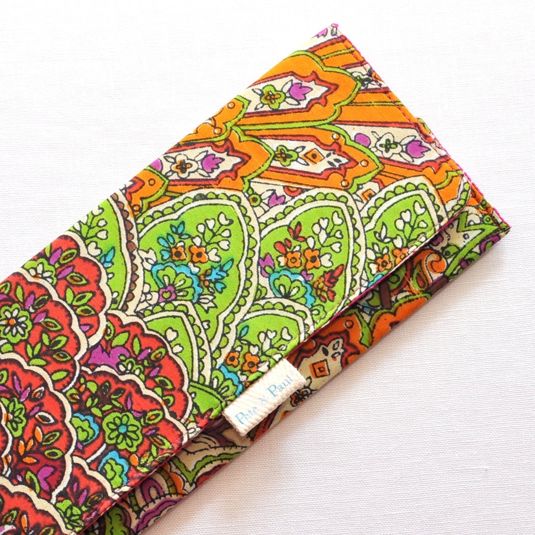 WOMEN'S WALLET /// Authentic Indian Print