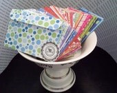 Business Cards Envelopes - Holders - Gift Enclosure Handmade VARIETY PACK Set of 8 Thank You Notes, Stationery Handmade by Annie42 on Etsy