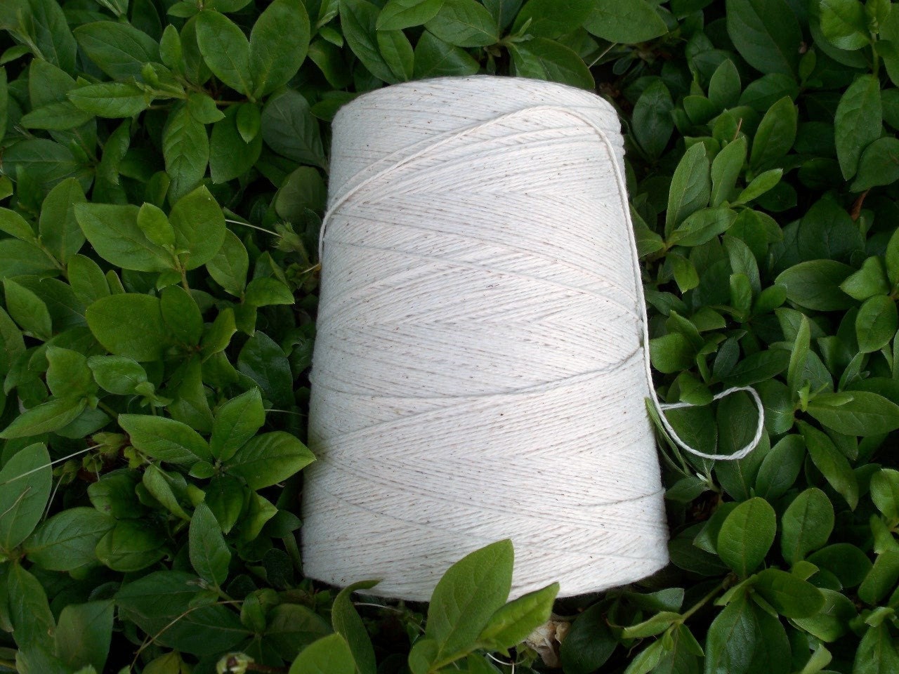 White Cotton Eco Friendly Bakers Twine, Cotton Twine 25 YARDS, Natural Vanilla Bean at Annie42 - AR Creations on Etsy