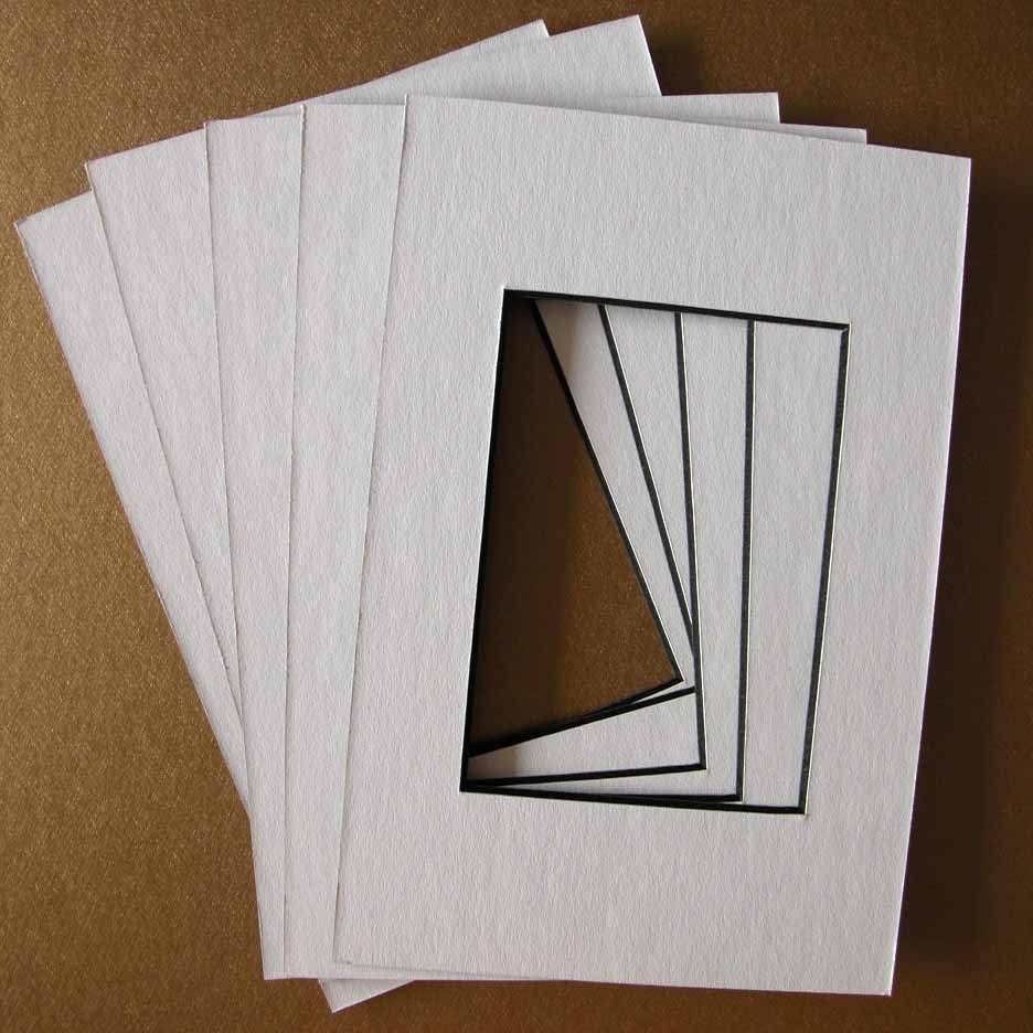 3 each 11x14 White mat w/black core w/8x10 or by customartframing