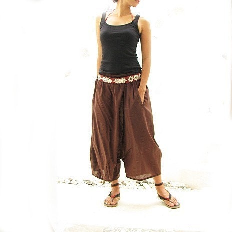 At ease Capris pants...Brown (S-L)