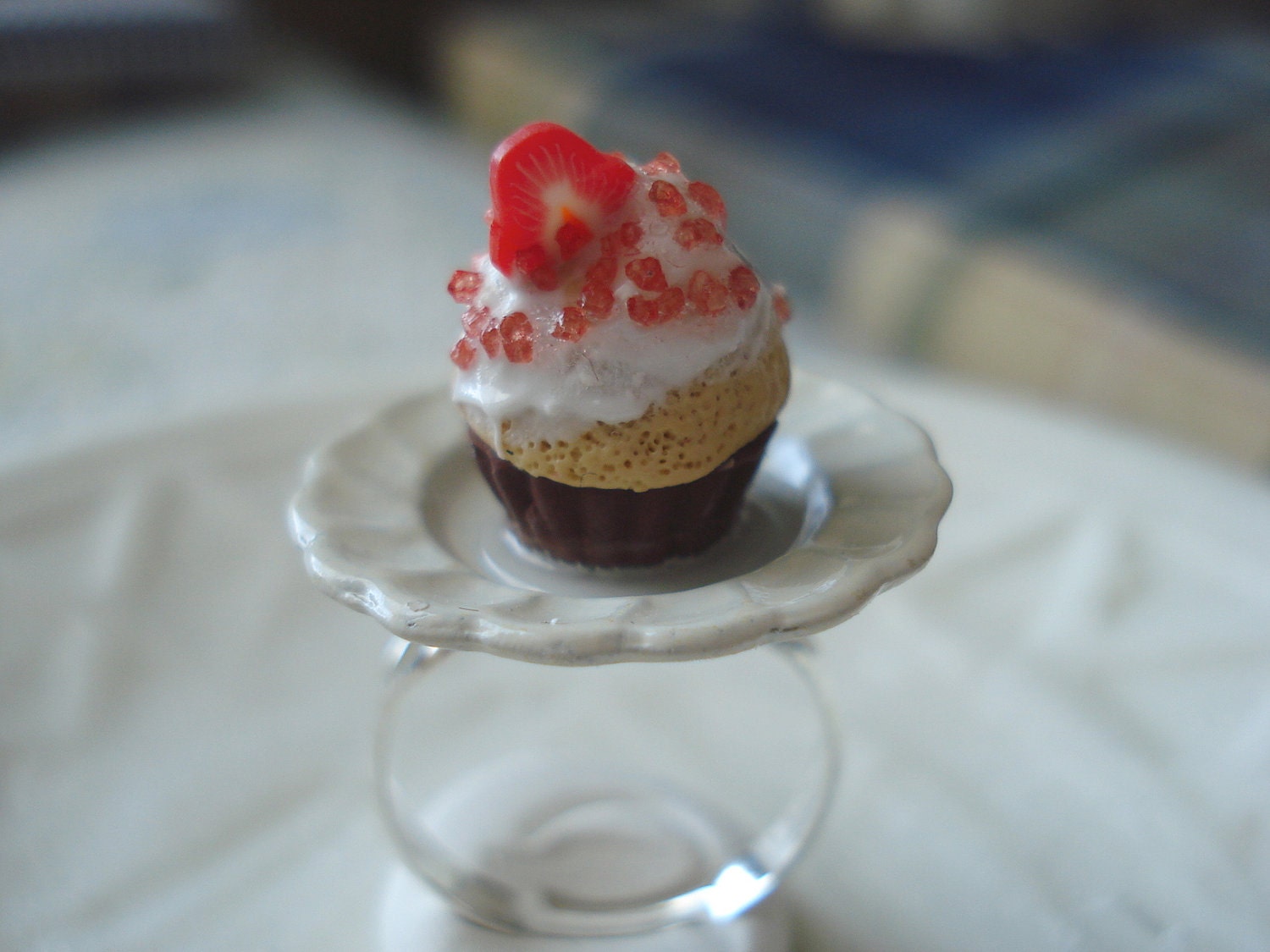 Miniature Food Cupcake Ring
