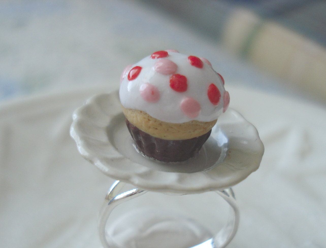 Miniature Food Cupcake Ring