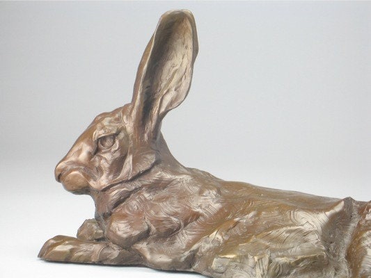 Bunny number 3, also known as 'Maxwell' Bronze Sculpture