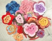 You pick 1 single layer flower-On hair clip or pin-YOUR CHOICE