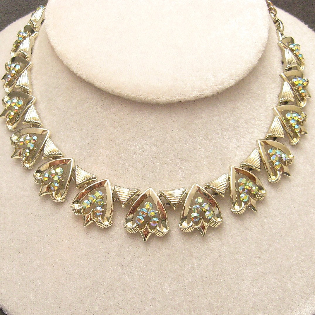 Rhinestone Choker Stunning Signed Star N4556