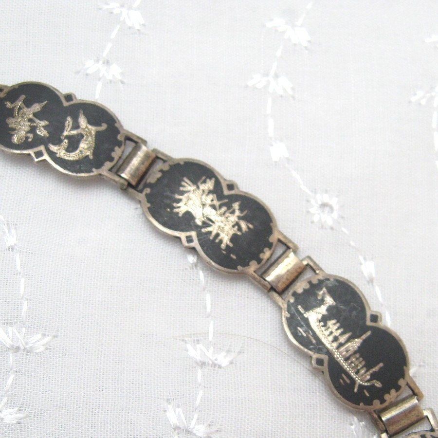 Siam Sterling Bracelet B1904