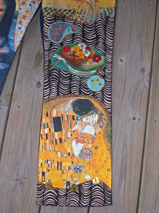 DeepBlueC ART FOR ARTS SAKE Custom Hand Embellished Jeans
