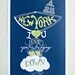New York I Love You, But You're Bringing Me Down - Navy/Green - 11x17 Poster