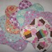 Cloth panty liners set of seven 8 inch