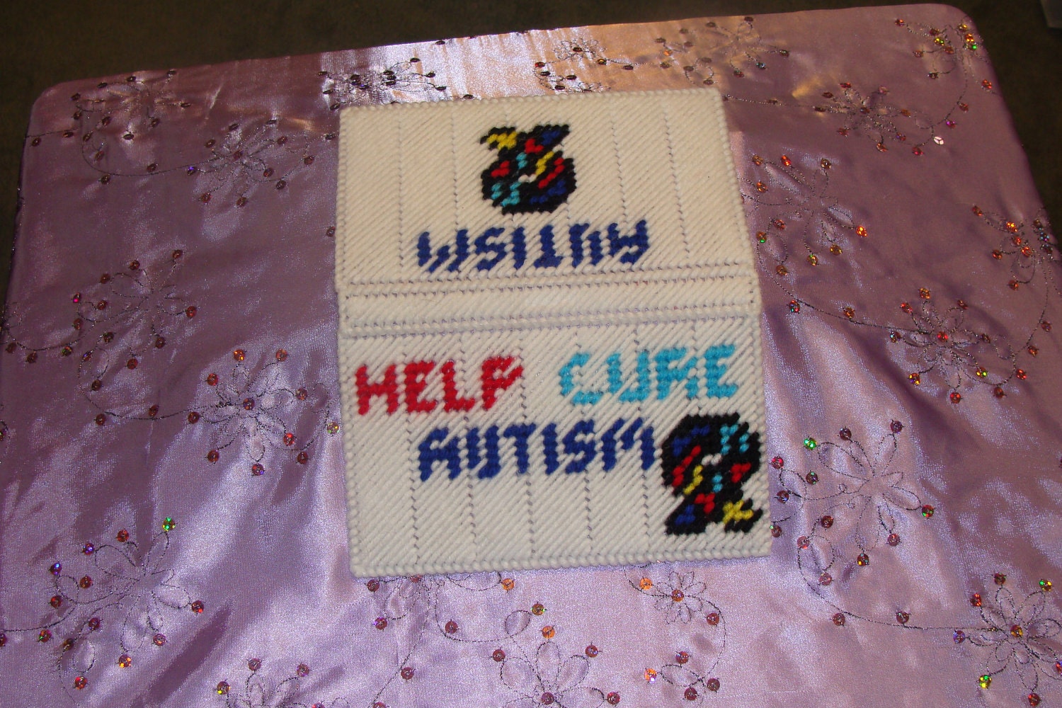 Autism Checkbook Cover