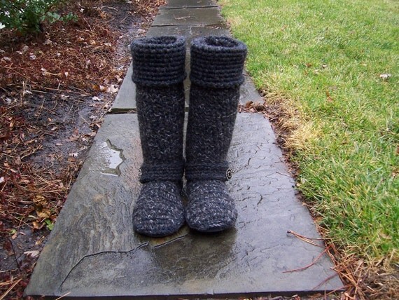 alpaca biker boots