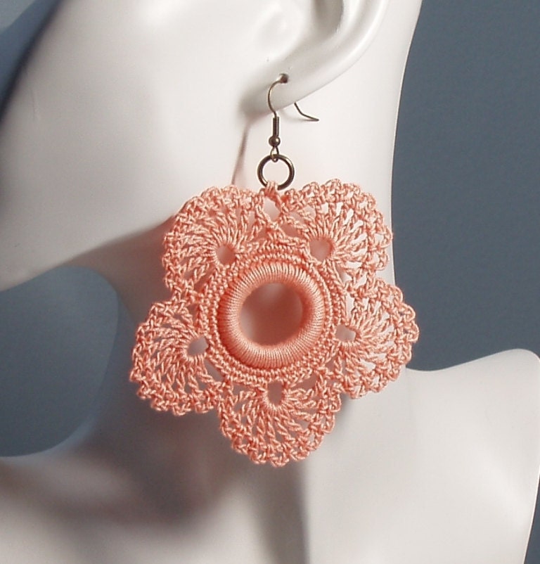 Five Fans Earrings