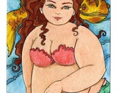 Mermaid and Fishy Friend