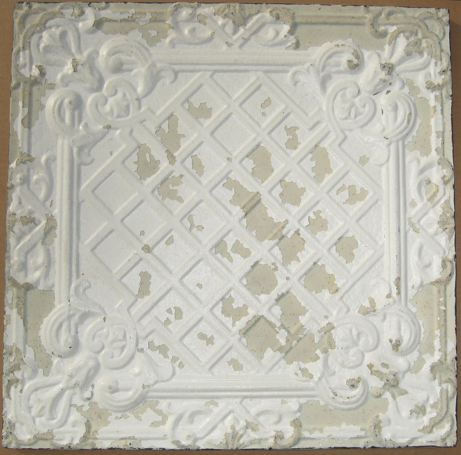 AUTHENTIC Tin Ceiling Decorative Panel RECLAIMED S 383