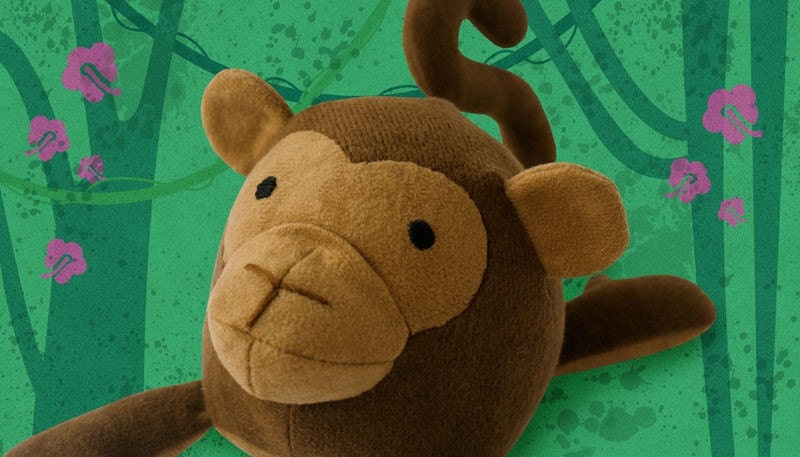 Zooguu Monkey Plush - Small - Customize It