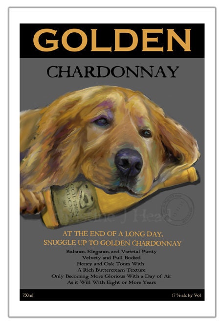 golden retriever poster golden retriever chardonnay wine poster by pupsketches on etsy golden retriever poster golden retriever chardonnay wine poster by pupsketches on etsy
