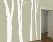 CUSTOM ORDER - Wall Art Vinyl Decal Sticker Home Style - Forest 101- ONLY two trees