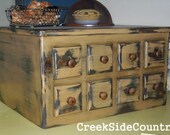 Primitive Grungy Wood Grill Appliance Cover