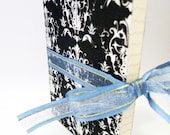 Handmade Retro Guitar Damask Fabric Covered Notebook Journal