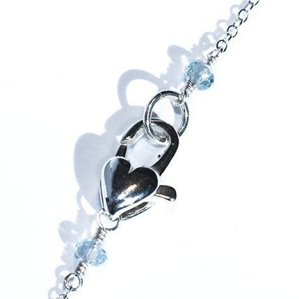 Annabel II Necklace... London Blue Topaz