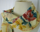 Lemon Zest Yellow Gold Garden Floral Fashion Scarf