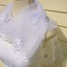 Pale Lilac Lavender Sheer Butterfly Scarf