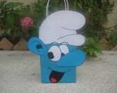 Clumsy Smurf Inspired Party Favor Gift Bag