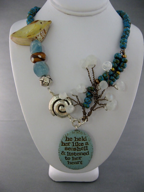 He Listened, a Polymer Clay Work of Art