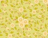 Daydream in Green Floral by Cyndi Walker for Riley Blake - 1 YARD Fabric