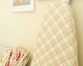 Ironing Board Cover - Sugar Hill -  Plaid in Ivory