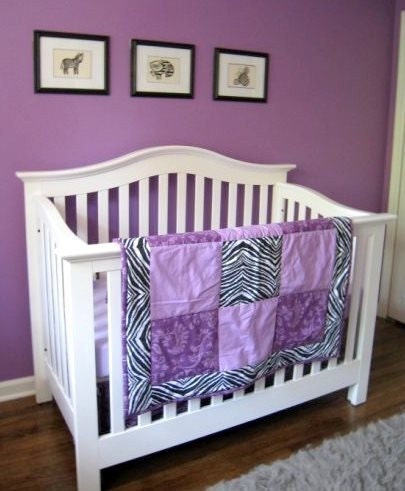 BUMPERS and QUILT - Custom 2 pc. Crib Bedding Set - You Choose the Fabrics