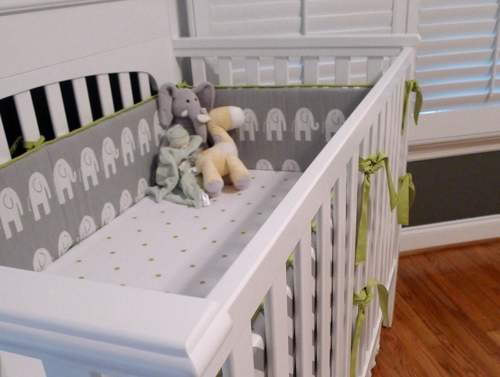 Custom CRIB BUMPER you design- Choose your own fabric