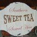 Southern SWEET TEA Cottage Signs 24X18 Home Decor