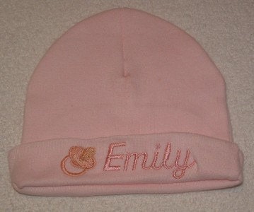 Personalized Infant Hospital Cap Hat - Fire Truck