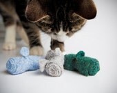 Three Blind Mice eco friendly cat toys