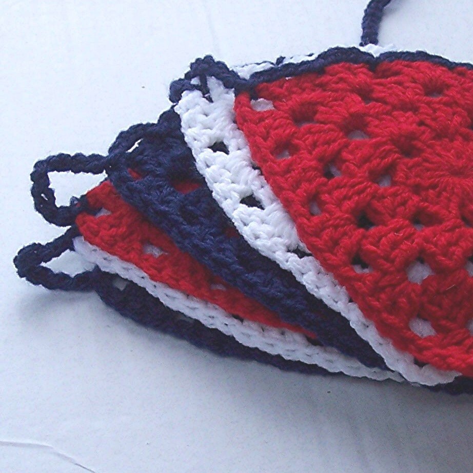 crochet granny triangle