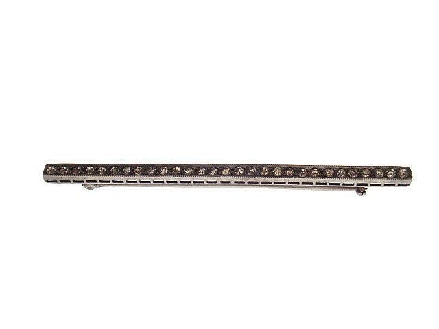 Vintage Brooch Bar Pin Chapin & Hollister Sterling Antique 1900 Bridal Sash