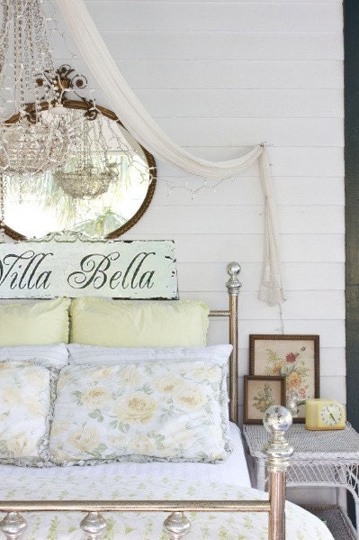 Villa Bella Italian BEAUTIFUL HOME sign