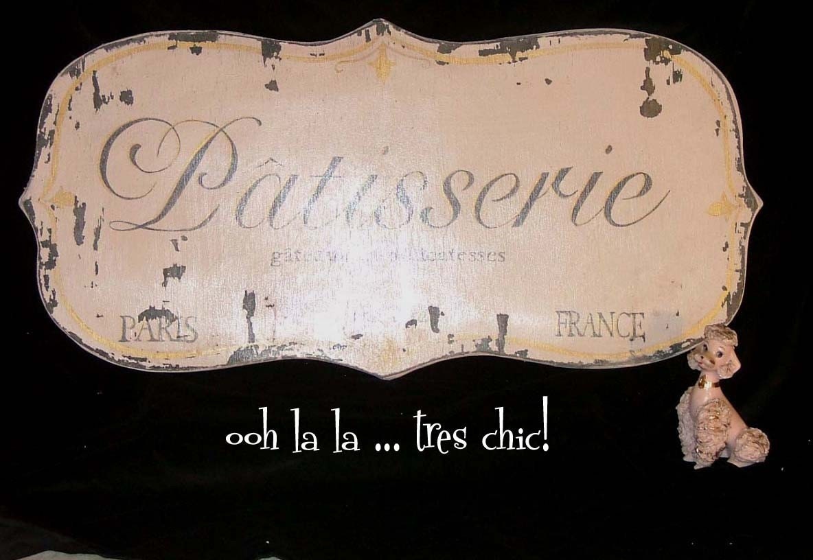 French Patisserie Sign