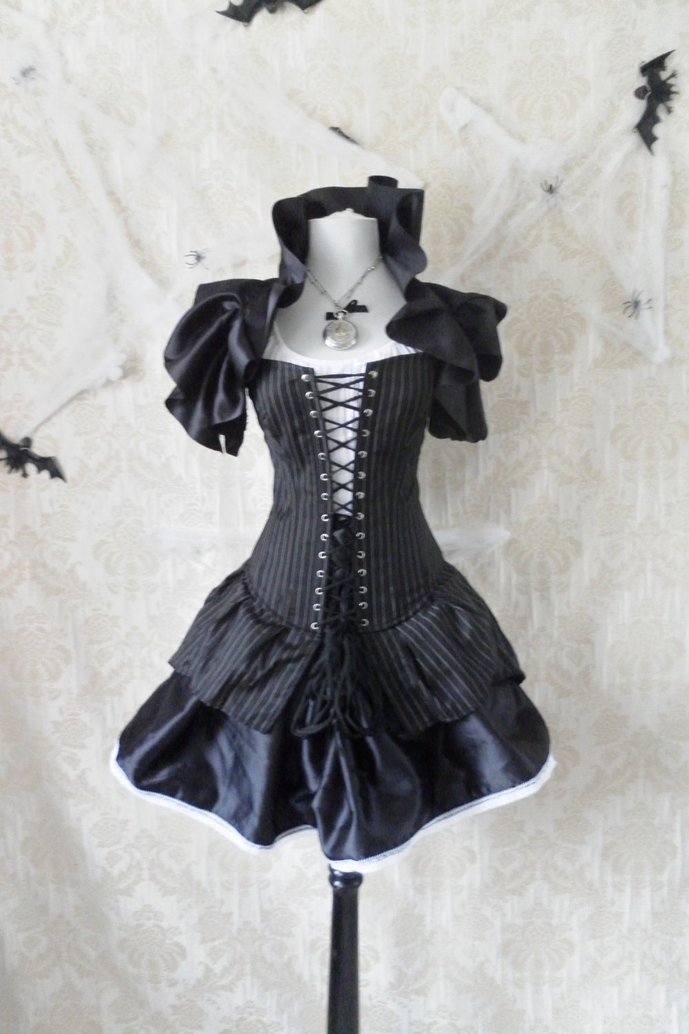 High Seas Pirate Corset Costume -Whole Outfit-Made To Order In Your Size - AliceAndWillow