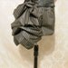 Striped Steampunk Mini Bustle Skirt ONLY ONE LEFT