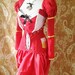 White Rabbit Steampunk Military Alice In Wonderland Corset Outfit -Whole Outfit-Made To Your Measurements