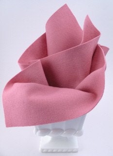100% Wool Felt 18 Inch Square  Lavender Pink  Sewing Craft Waldorf Felt Flower Doll Supply