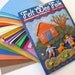 Wool Felt and Craft Book Set Felt Wee Folk Felt Sheets Sally Mavor Felt Assortment Handwork Embroidery Waldorf Fairy Acorn Cap Doll