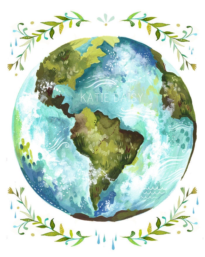 Dear Earth - 11x14 - veritcal