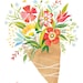 Wildflower Bouquet - 11x14 print - veritcal